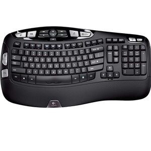 Logitech MK550 Wireless Wave K350 Keyboard